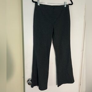 Express Gray Trousers Wide-Leg Design